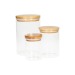 Product thumbnail Bamboo? glass jar, 375 ml 2