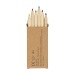 Nature Color Pencil Set 6, Short wholesaler