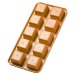Square ice-cube mould, reusable, ice cube tray promotional