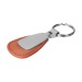 Porte-clefs Cardiff ovale, porte-clés cuir promotional