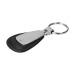 Porte-clefs Cardiff ovale, porte-clés cuir promotional