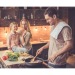 Cuillère en bois Madera, réutilisable, couvert à salade promotional