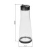 Carafe en verre Fresh 1,0 l, carafe promotional