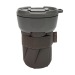 MuC My useful Cup® foldable reusable cup from up2u, 0.35 l, folding telescopic cup promotional