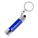 Rubber torch key ring, lamp key ring promotional