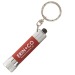 Rubber torch key ring, lamp key ring promotional