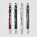 Orbit Spinner Chrome metal pen with Colour Jet stylus, Stylus Pen for Touchscreen promotional