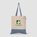 Quebec - Sac fourre-tout en coton recyclé bicolore 140 g/m² Sérigraphie wholesaler