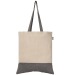 Quebec - Sac fourre-tout en coton recyclé bicolore 140 g/m² Sérigraphie wholesaler
