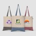 Quebec - Sac fourre-tout en coton recyclé bicolore 140 g/m² Sérigraphie wholesaler