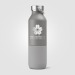 2-en-1 Bouteille en acier inoxydable recyclé à double paroi de 590ml et gobelet de 325ml, Nouveauté promotional