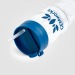 Polar two-tone recycled glass tumbler with straw - 1 L Silk-screen print wholesaler