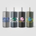 Gobelet Borealis en acier inoxydable recyclé avec paille - 475 ml Colour Jet wholesaler