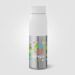 Bouteille Borealis à couvercle à torsion en acier inoxydable recyclé - 650 ml Colour Jet wholesaler