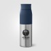 Bouteille Borealis à couvercle à torsion en acier inoxydable recyclé - 650 ml Colour Jet, Nouveauté promotional