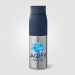 Bouteille Borealis à couvercle à torsion en acier inoxydable recyclé - 650 ml Colour Jet wholesaler