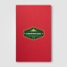 Carnet Rime, papier FSC, couverture souple, pages lignées - A5 Sérigraphie wholesaler
