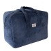 Weekend bag in corduroy or cotton, Corduroy luggage promotional