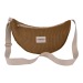 Half-moon banana in corduroy, banana bag promotional