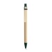 Ecological pen in wood and craft, ballpoint pen promotional