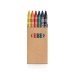 Box 6 wax crayons wholesaler