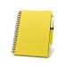 Hard cover notepad with pen, notepad in recycled paper promotional