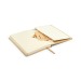 Product thumbnail A5 notebook in gold or silver 4