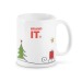 Christmas mug sleigh, Christmas decorations and objects promotional Christmas mug sleigh, Christmas decorations and objects promotional