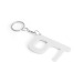 HANDY SAFE. Multifunctional key ring with antibacterial treatment, Antibacterial advertising object promotional