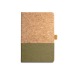 Notepad a5 cork and linen wholesaler