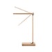 Bamboo lamp with cordless charger, Multifunctional lamp promotional