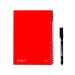 INFINITEBOOK PLAIN A5. Infinitebook with soft cover and 15 plain whiteboard pages, notebook promotional