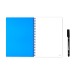 INFINITEBOOK PLAIN A5. Infinitebook with soft cover and 15 plain whiteboard pages, notebook promotional