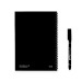 Infinitebook A5 couverture souple et 15 pages lignées pour tableau blanc, cahier promotional