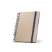 PROUST. Cahier A5 avec anneaux et papier de canne à sucre avec pages lignées, cahier promotional
