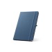 ANNE. Cahier A5 en 100% rPET avec pages lignées, cahier promotional