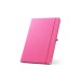 ANNE. A5 notebook in 100% rPET with lined pages, notebook promotional