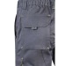 VL HEMERA. Bermuda stretch bicolore, multipoches 240g/m², en coton 46%, EME 38% et polyester 16%, Short promotional