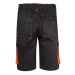 VL HEMERA. Bermuda stretch bicolore, multipoches 240g/m², en coton 46%, EME 38% et polyester 16%, Short promotional