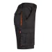 VL HEMERA. Bermuda stretch bicolore, multipoches 240g/m², en coton 46%, EME 38% et polyester 16%, Short promotional