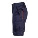 VL HEMERA. Bermuda stretch bicolore, multipoches 240g/m², en coton 46%, EME 38% et polyester 16% wholesaler