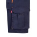VL HEMERA. Bermuda stretch bicolore, multipoches 240g/m², en coton 46%, EME 38% et polyester 16% wholesaler