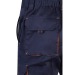 VL HEMERA. Bermuda stretch bicolore, multipoches 240g/m², en coton 46%, EME 38% et polyester 16% wholesaler