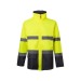 VL THEMIS. Two-tone 190g/m² parka in 100% polyester with PU coating., Parka promotional