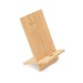 GALEN. Support de téléphone portable en bambou, détachable en deux parties, Porte-téléphone portable et support, socle, base pour smartphone promotional