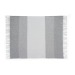 Couverture en polyester recyclé 100% rPET 300g/m², au toucher mohair - Comfy, Couverture ou plaid promotional