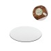 BLAIR ROUND. Tapis de souris rond avec base en caoutchouc wholesaler