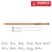 Product thumbnail STABILO hexagonal graphite pencil in natural wood with eraser tip 1