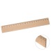 Product thumbnail Wooden ruler 20 cm 2