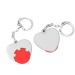 Porte-clés jeton 1€ coeur wholesaler